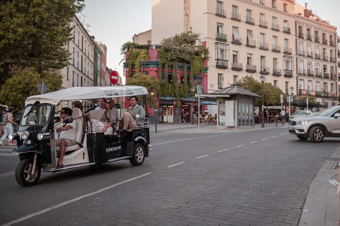 Madrid Historical Tour with Local Guide in Eco Tuk Tuk Private - San Francisco el Grande and the old center