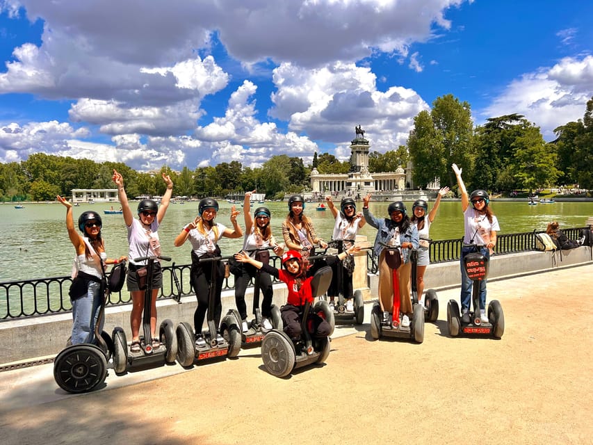 Madrid: Iconic Retiro Park Segway Tour - The Parterre and Madrid’s oldest tree