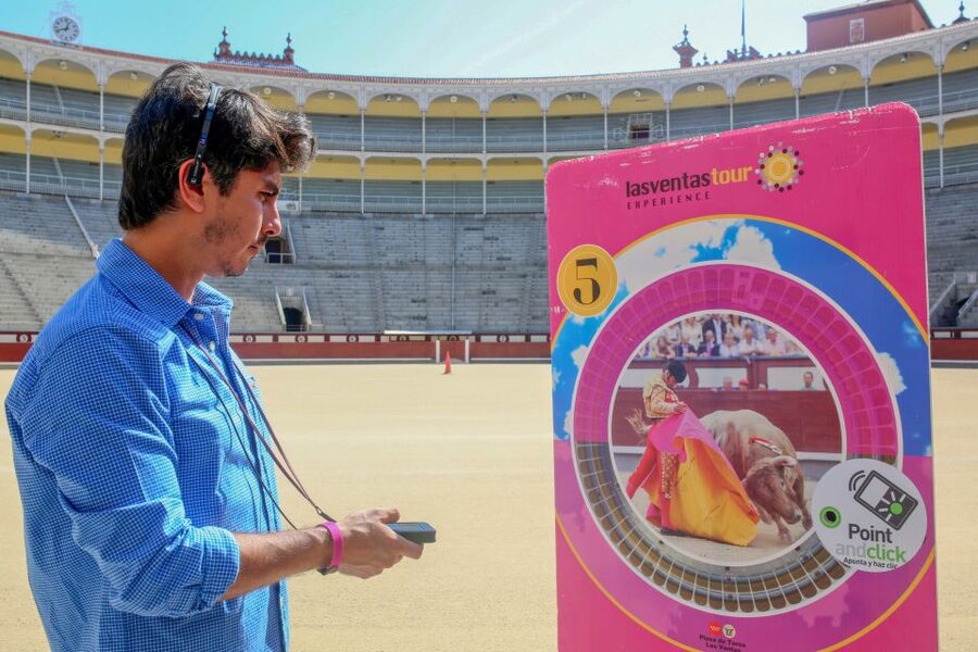 Madrid: Las Ventas Bullring Tour with Audio Guide - Entering the ring and seeing it from every angle