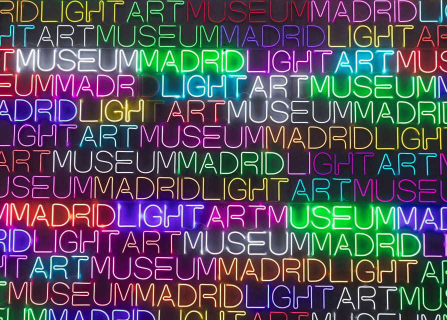 Madrid: Museo de la Luz Entry Ticket - Projections, Lasers, and Colored Light