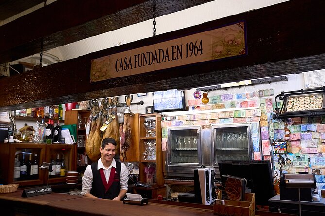 Madrid: Not Just Another Tapas & Wine Tour by Eating Europe - La Campana and the famous calamari sandwich