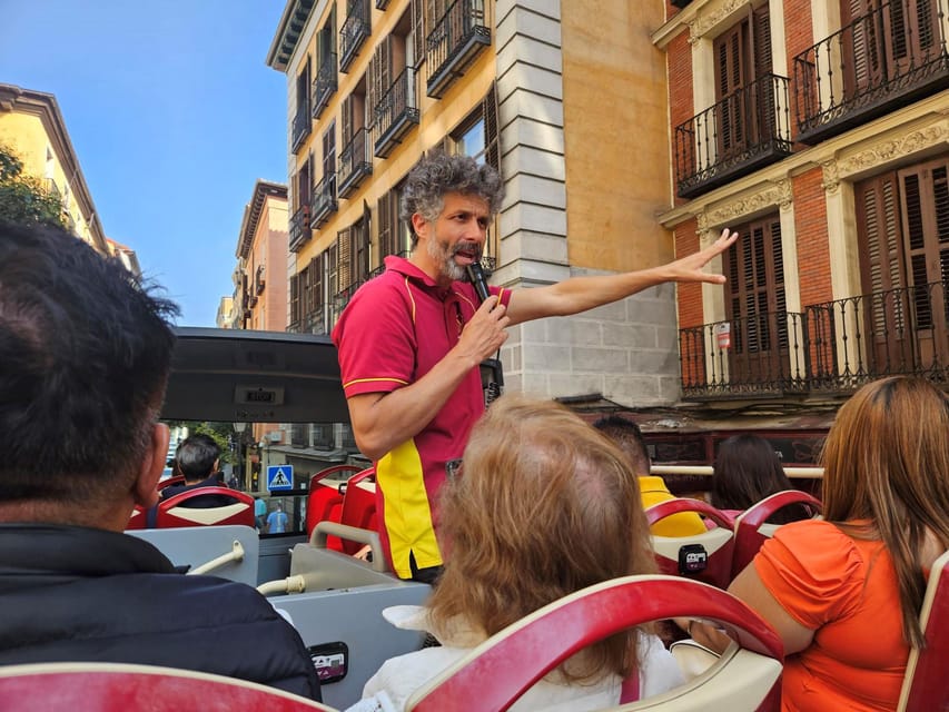 Madrid: Open-Top Big Bus Sightseeing Tour with Live Guide - A quick ride through Madrid’s grandest sights