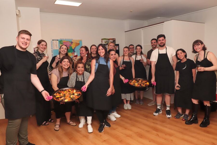 Madrid: Paella and Sangria Workshop in the City Center - Sitting Down to Eat What You Made