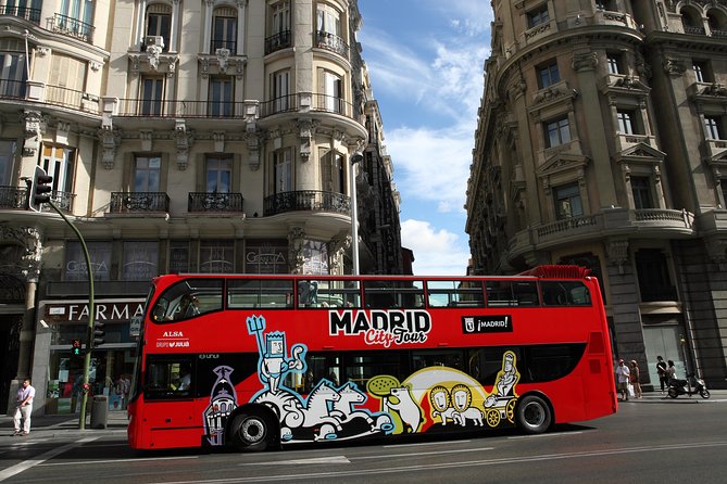 Madrid Panoramic City Bus Tour - Blue Route: royal Madrid, museums, and the Paseo del Prado