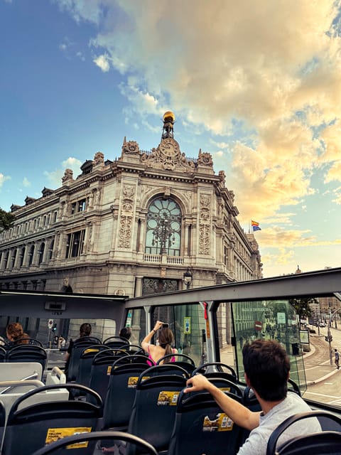 Madrid: Panoramic Open-Top Bus Day or Night Tour with Guide - The Royal Palace and Almudena Cathedral
