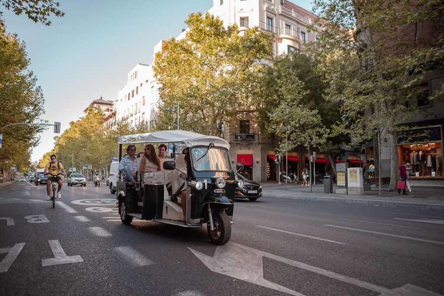 Madrid: Private City Tour by Eco Tuk Tuk - Las Letras and the literary Madrid