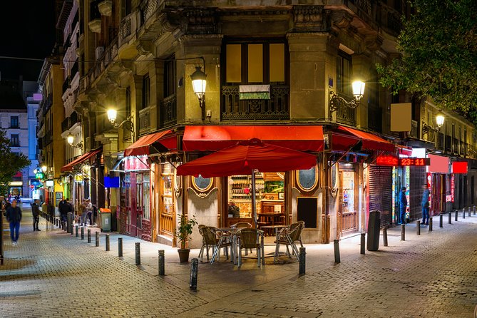 Madrid Private Night Walking Custom Tour with Tapa and a Drink - Plaza de Isabel II and the Opera district