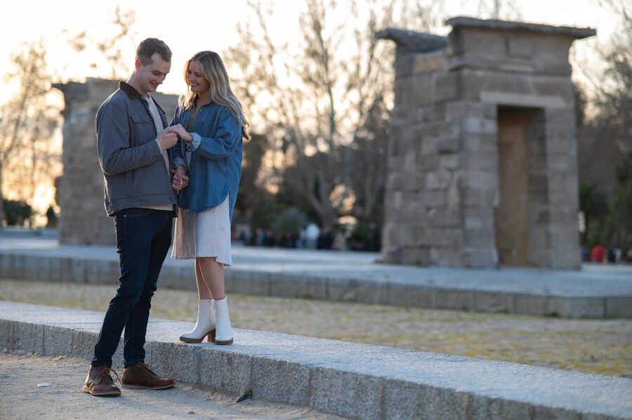 Madrid: Private Photoshoot with a Professional Photographer - Royal Palace of Madrid: the grand opening frame