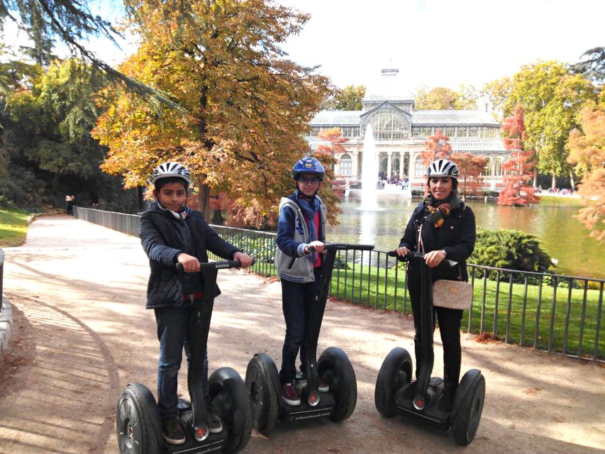 Madrid: Retiro Park 1.5-Hour Segway Tour - Key points to know before you book