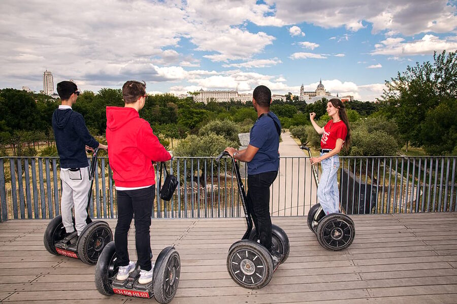 Madrid River Segway Tour - Plaza de Oriente and Almudena Cathedral
