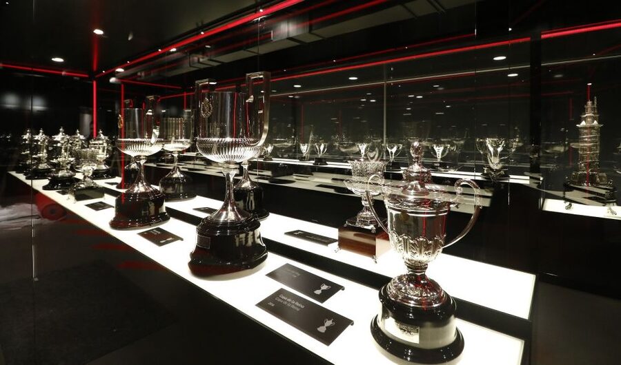 Madrid: Riyadh Air Metropolitano Stadium Guided Tour - Starting with Atlético’s shirts, badges, and trophies
