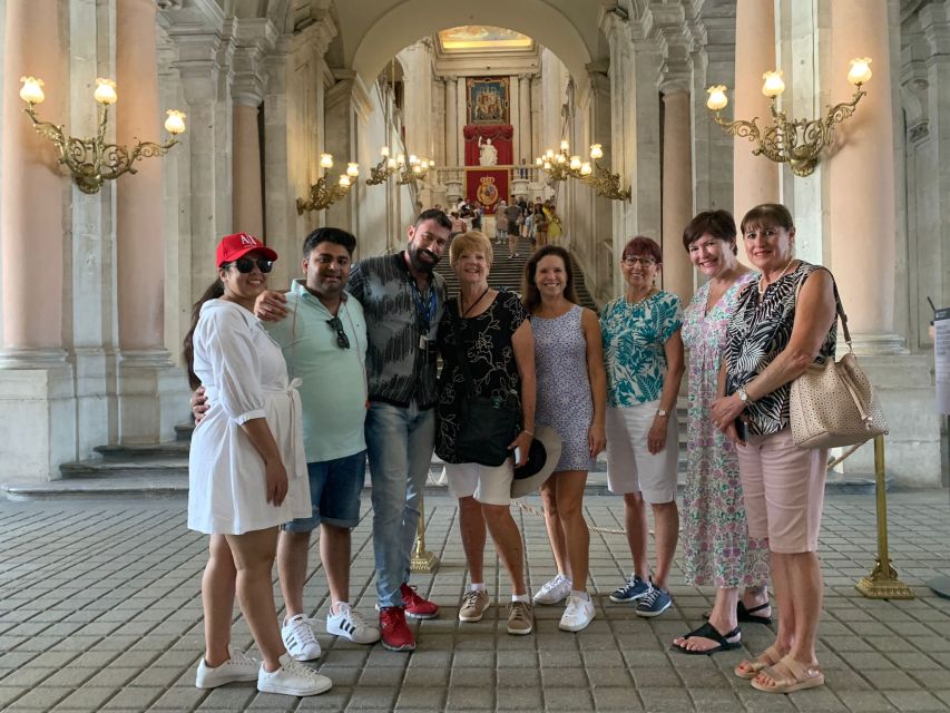 Madrid: Royal Palace Entry Ticket and Small Group Tour - The Grand Staircase and formal royal rooms