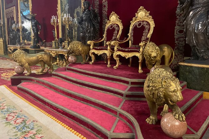 Madrid Royal Palace Tour - Semi private - Twenty-Five Rooms Of Royal Decoration