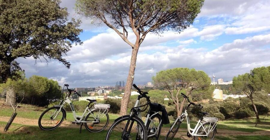 Madrid’s River Side & Casa de Campo Electric Bike Tour - Leaving the royal quarter by way of San Vicente Hill