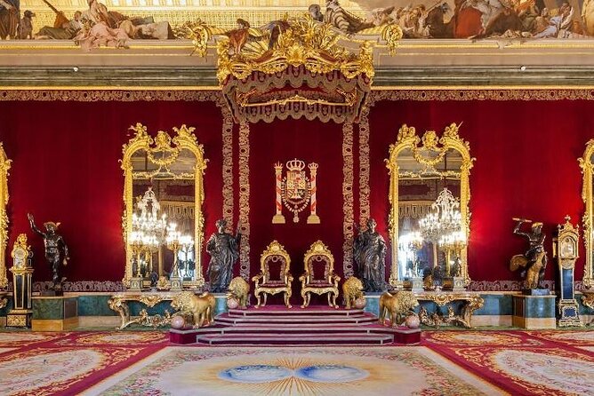 Madrid's Royal Palace & Prado Museum Private Walking Tour - Entering the Royal Palace of Madrid