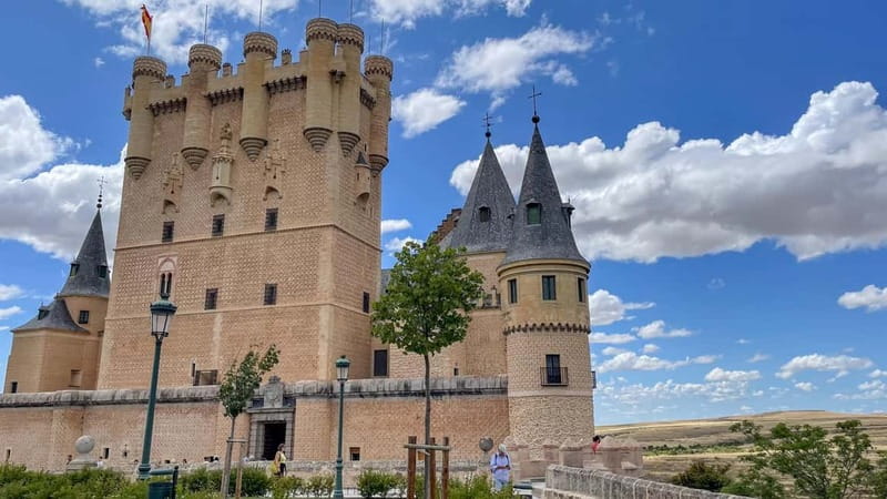 Madrid: Segovia & Ávila Full Day with Alcázar & Wall Tickets - One free hour before the ride back