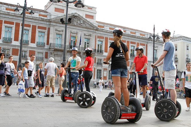 Madrid Segway Tour - Learning the Segway on Madrid’s Escalinata Street