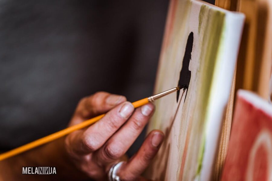 Madrid: Sip&Paint Workshop - A useful break from Madrid sightseeing