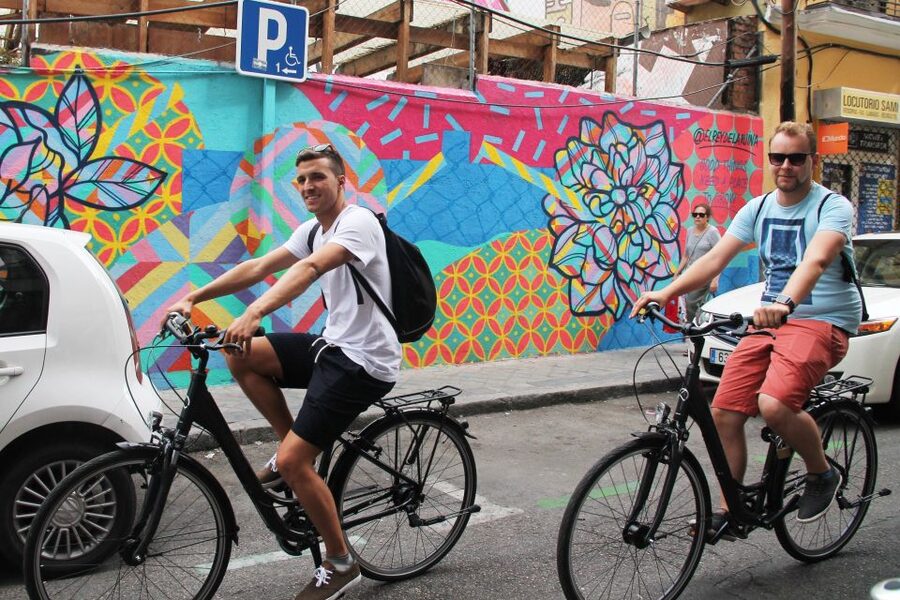 Madrid: Street Art Bike Tour - Madrid’s graffiti story begins with Muelle