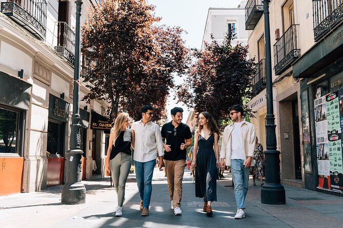 Madrid Tapas & Wine Tour with Rooftop Views and Local Guide - Plaza de San Miguel and the first Madrid tapas lesson