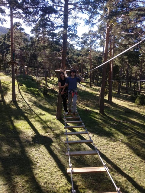Madrid: Zip line circuits high in the trees - How the session feels in practice