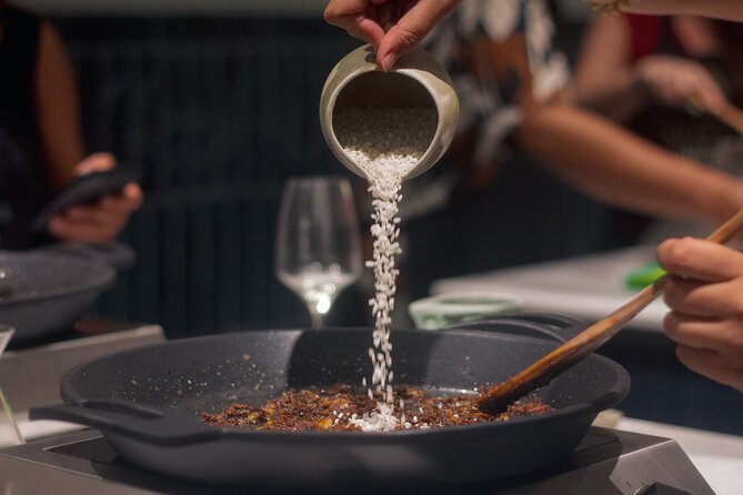 Paella Cooking Class in Madrid with Bottomless Wine Pairing - Five Spanish wines, from Cava to red wine