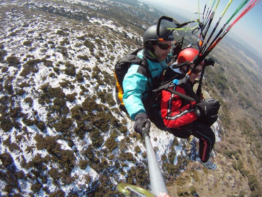 Paragliding Tandem Flight from Madrid - Cebreros or Somosierra: two different settings