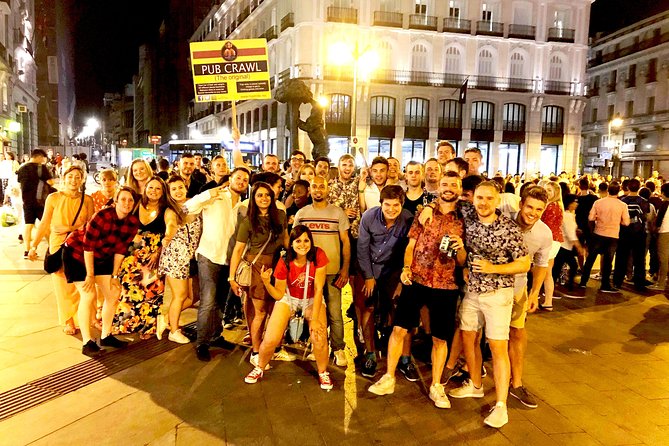 Pub Crawl Madrid-The Original since 2005-Shots-Fun-Clubs-Dance - Meeting under the bear and strawberry tree