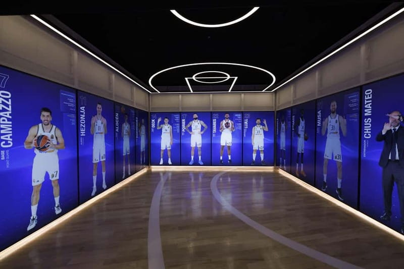 Real Madrid: Bernabeu Stadium SelfGuided Tour & Wine tasting - The audiovisual side of the museum