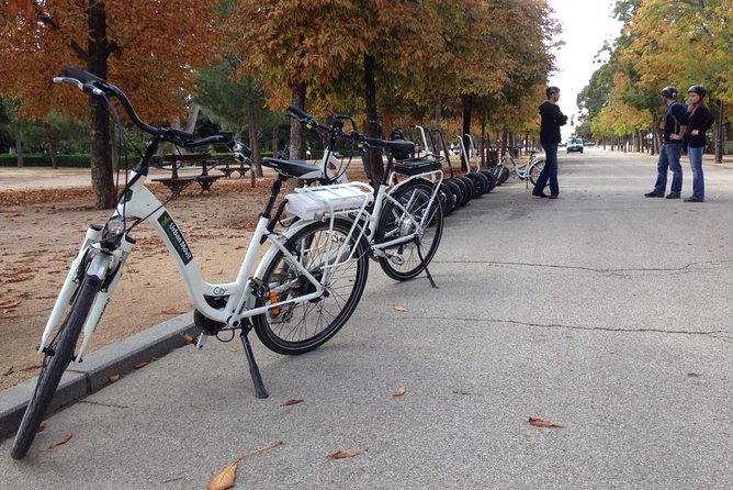 Retiro Park bike tour- Get transported to the XVI century - Bikes, helmets, and the value of $42.06