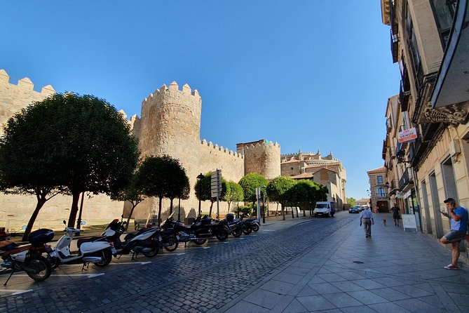Salamanca and Avila Private Tour from Madrid with Hotel Pickup - Avila from Los Cuatro Postes