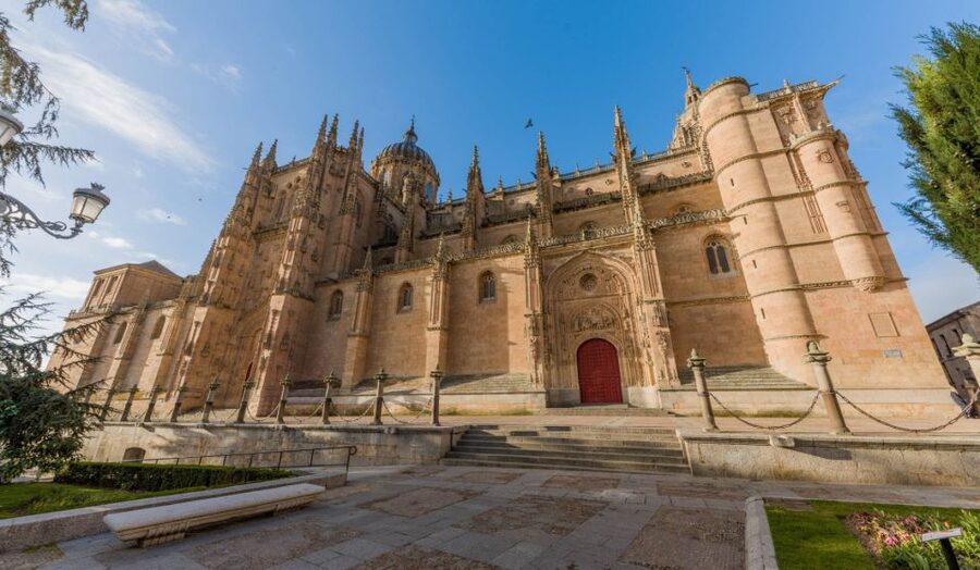 Salamanca: Cathedral of Salamanca Ticket with Audio Guide - Choir stalls, transept, and close-up details