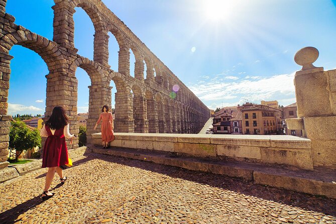 Segovia and Avila Guided Day Tour from Madrid - Segovia’s aqueduct makes the entrance