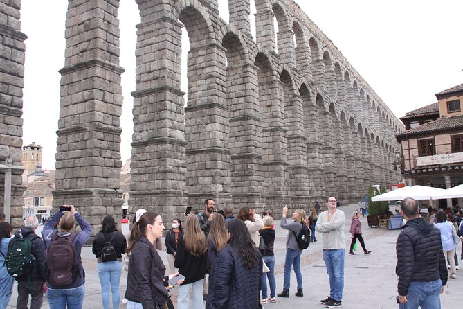 Segovia Full Day Trip from Madrid - The Roman aqueduct and Plaza del Azoguejo