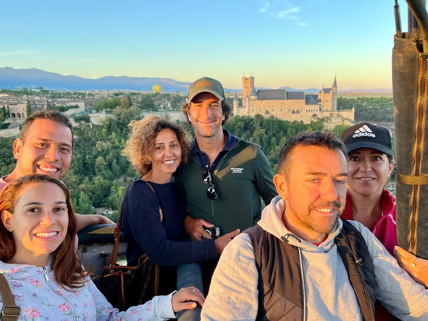 Segovia: Hot-Air Balloon Flight with Optional 3-Course Lunch - Key points to know before booking