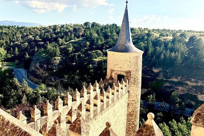 Segovia with Winery & Tasting Small Group Tour from Madrid - The Alcázar, a castle from a storybook