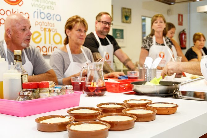 Spanish Cooking Class Paella Tapas and Sangria in Madrid - Food, drinks, and dietary needs