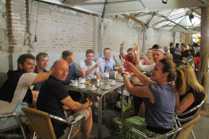 Tapas and history tour ending with churros with chocolate - A classic bar near Cuchilleros