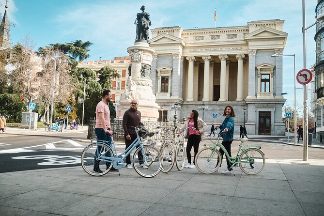 Tapas & Guided tour on a Vintage Bike through Madrid - From CaixaForum to the edge of Retiro