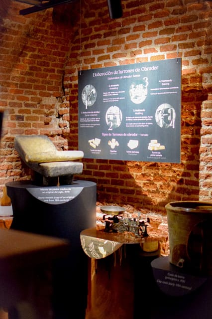 Ticket Entrance to the Madrid Nougat Museum - Turronero clothing and the human side of selling