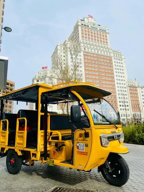 Tour en Tuk Tuk por lo mejor de Madrid - Practical details that affect your day