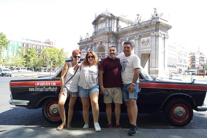 Vintage Tour Madrid Taxi 1500 - Key points to know before booking